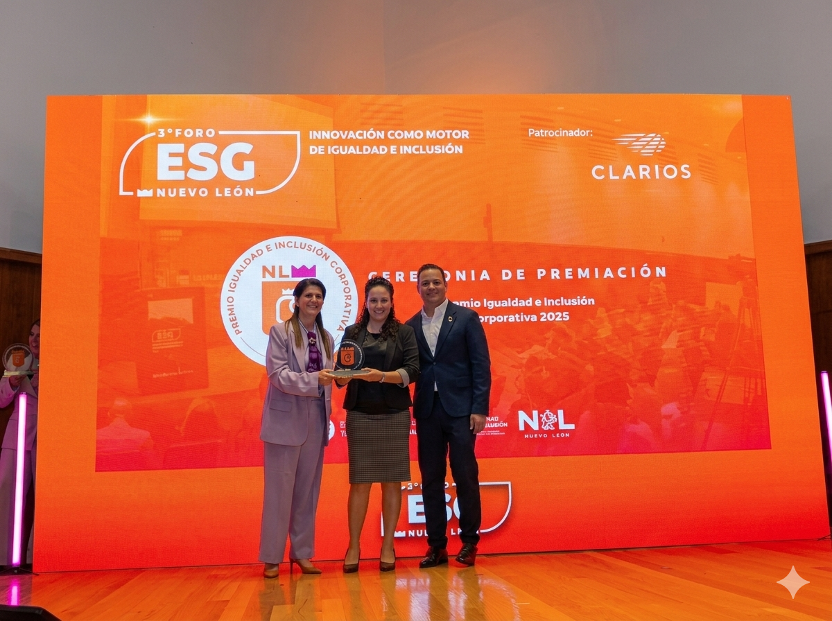 Fundación Deacero® recibe el Premio de Igualdad e Inclusión Corporativa 2025 en el 3er Foro ESG de Nuevo León